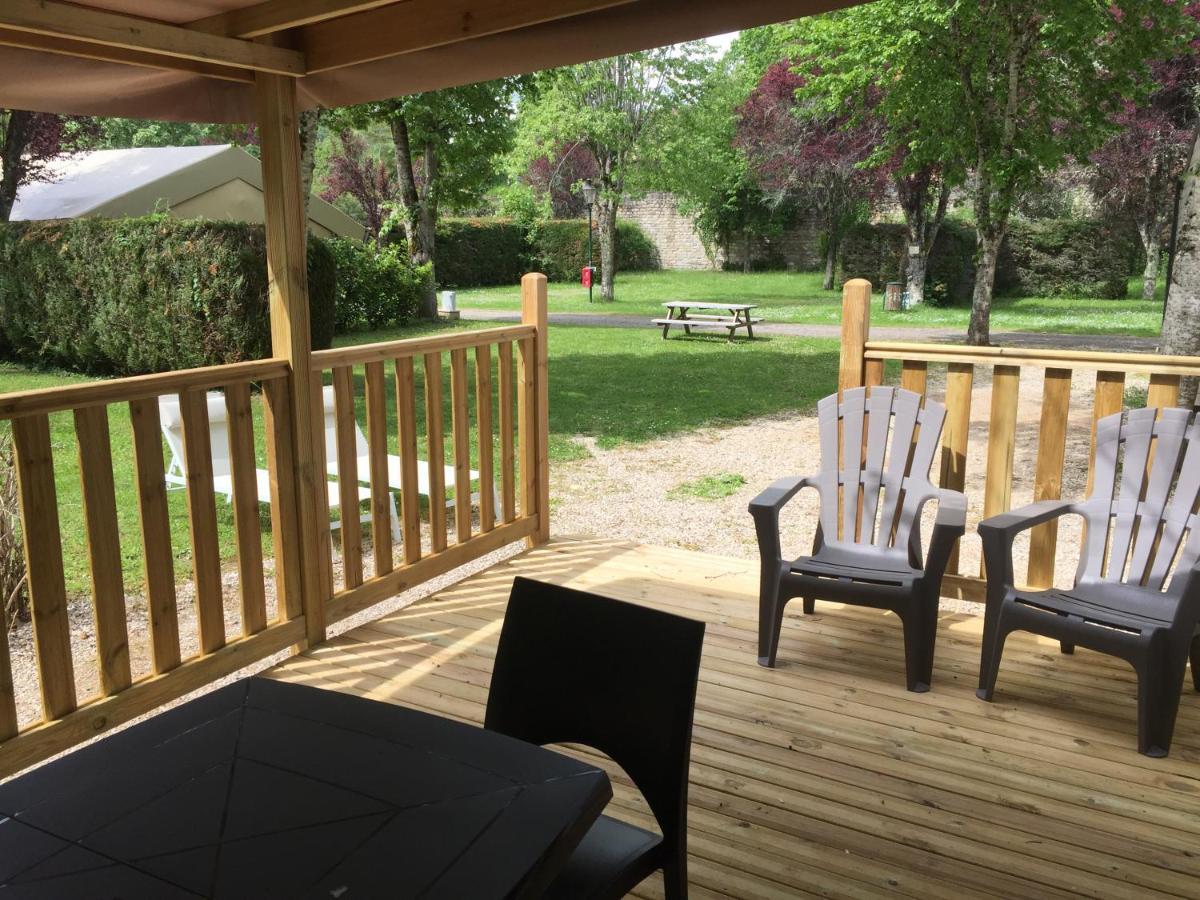 Camping de la Bonnette Caylus Eksteriør bilde