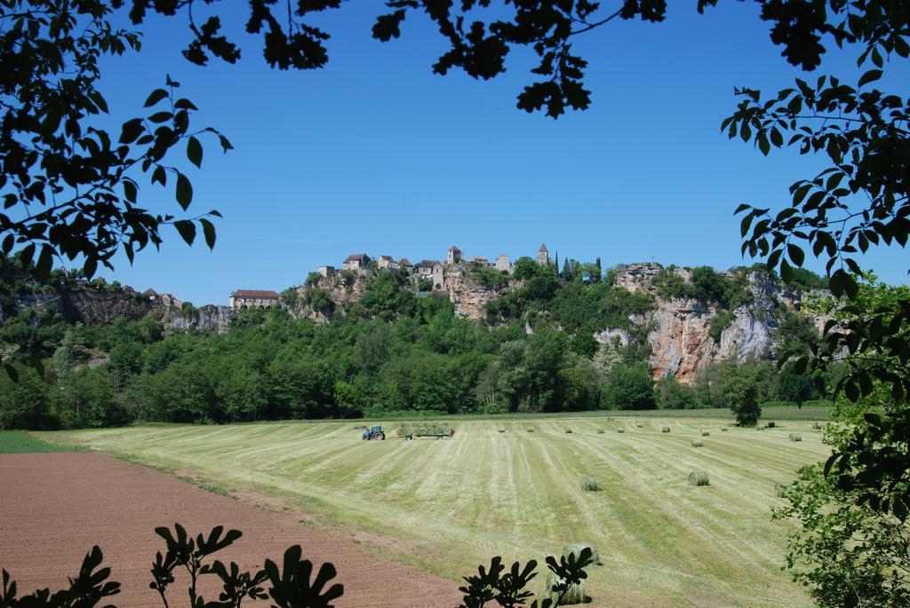 Camping de la Bonnette Caylus Eksteriør bilde